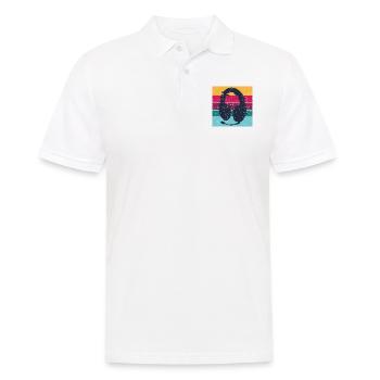 Jeu Écouter Gaming Gamer Cadeau Joueur Joueur - Polo Homme - blanc - Devant - Kai (181cm)