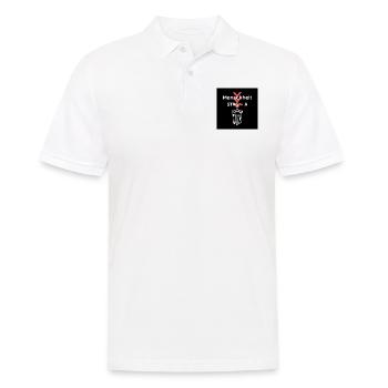 Zukunft der Menschheit - Männer Poloshirt - Weiß - Vorne - Kai (181cm)