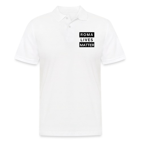 Roma Lives Matter - Männer Poloshirt