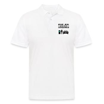 Auto - Männer Poloshirt - Weiß - Vorne - Kai (181cm)