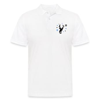 Étoiles de cerf - Polo Homme - blanc - Devant - Kai (181cm)