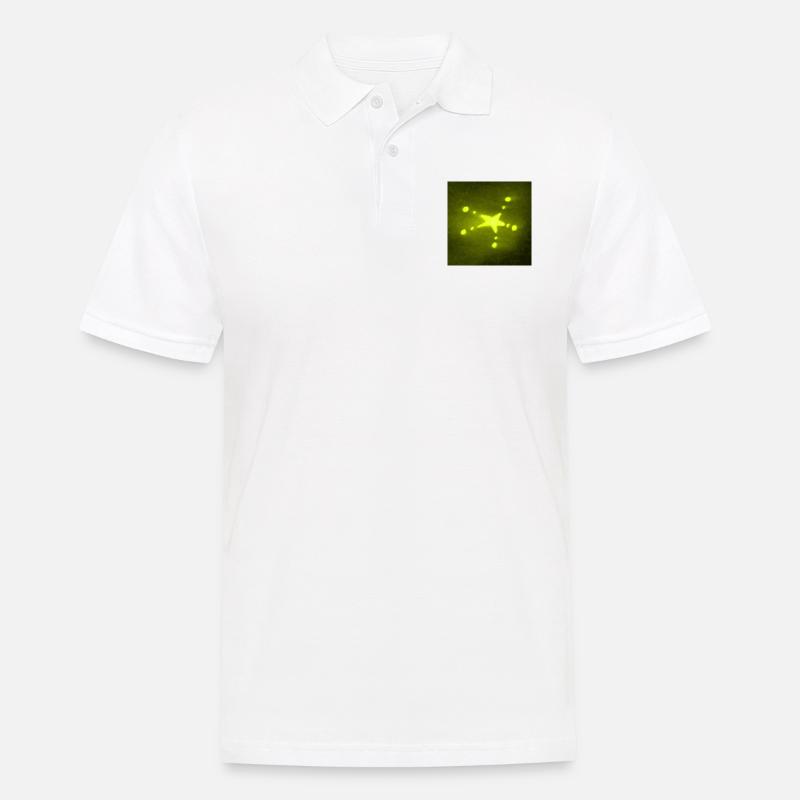 STELLA GIALLA - Polo da uomo - bianco