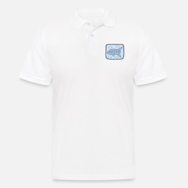 Conception du dirigeable - Polo Homme - blanc