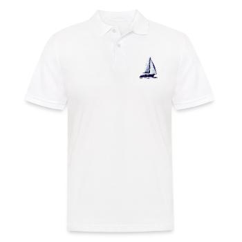 Sailor Sailing Ship Sailing Sailing Sailing Sail: - Polo Homme - blanc - Devant - Kai (181cm)