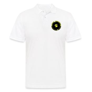 animal supporter - Männer Poloshirt - Weiß - Vorne - Kai (181cm)