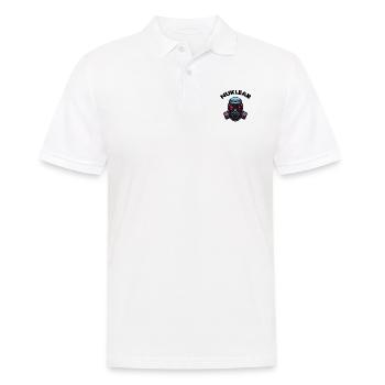 Gasmaske - Männer Poloshirt - Weiß - Vorne - Kai (181cm)