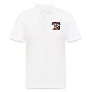 Chien Chien - Polo Homme - blanc - Devant - Kai (181cm)