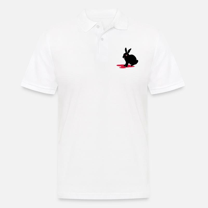 Vampinchen - Männer Poloshirt - Weiß
