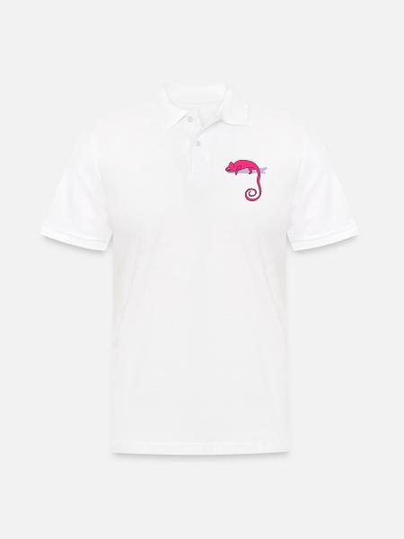 chameleon b - Men's Polo Shirt - white