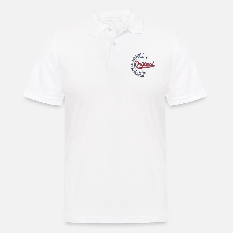 Yozgat - Männer Poloshirt - Weiß