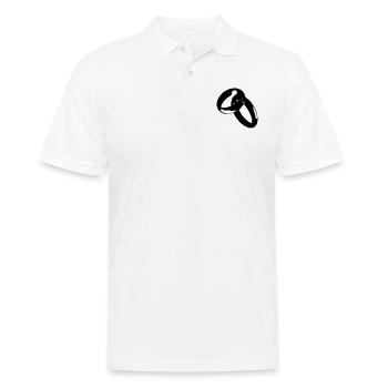 Mariage d’or Mariage Fiançailles Mariée 1 - Polo Homme - blanc - Devant - Kai (181cm)