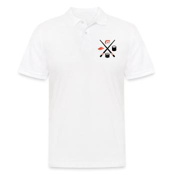 Sushi - Men's Polo Shirt - white - Front - Kai (181cm)