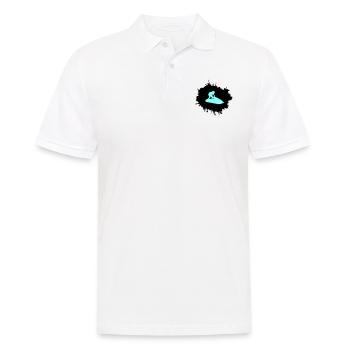 jet ski klecks - Männer Poloshirt - Weiß - Vorne - Kai (181cm)