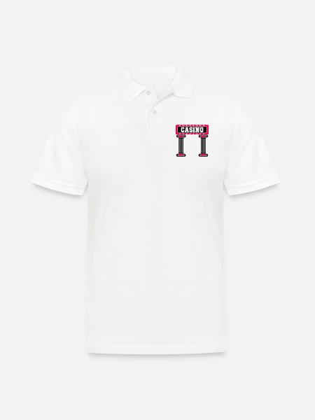 Casino Vegas Pillar - Men's Polo Shirt - white