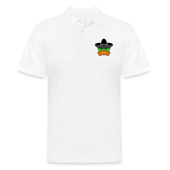 mexico duck 02 - Männer Poloshirt - Weiß - Vorne - Kai (181cm)