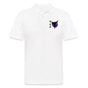 Taekwondo - Männer Poloshirt - Weiß - Vorne - Kai (181cm)