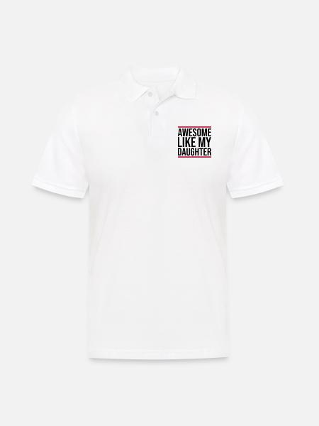 Génial comme ma fille - Polo Homme - blanc