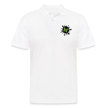 schmetterling farbklecks - Männer Poloshirt - Weiß - Vorne - Kai (181cm)