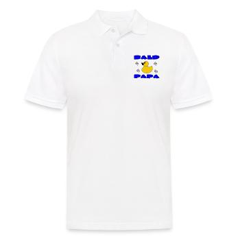 BALD PAPA - Polo Homme - blanc - Devant - Kai (181cm)