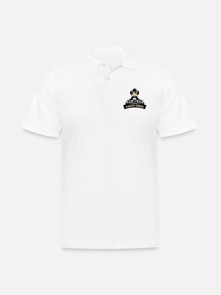 duck party crew - Männer Poloshirt - Weiß