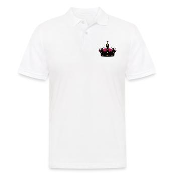 Krone - Männer Poloshirt - Weiß - Vorne - Kai (181cm)