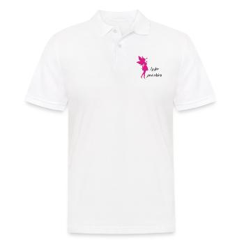 La fée pas chier - Polo Homme - blanc - Devant - Kai (181cm)