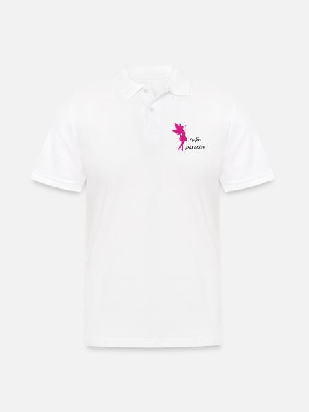 La fée pas chier - Polo Homme - blanc