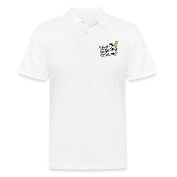 Beer Me Getting Married - Men's Polo Shirt - white - Front - Kai (181cm)
