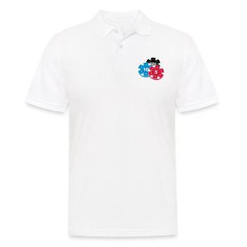 Poker chips - Men's Polo Shirt - white - Front - Kai (181cm)