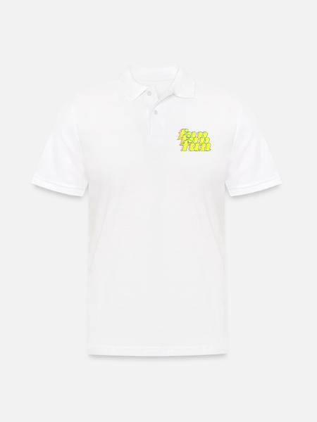 fun - Polo Homme - blanc