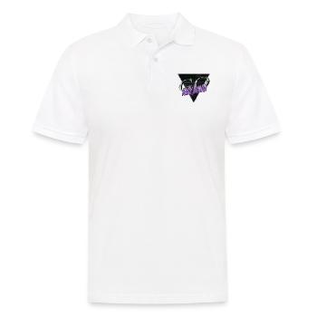 big cat business cat tshirts funny avacato black - Männer Poloshirt - Weiß - Vorne - Kai (181cm)