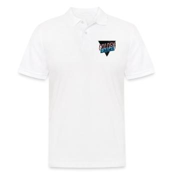 bluthund geburtstagsgeschenk witzig lustig - Männer Poloshirt - Weiß - Vorne - Kai (181cm)