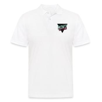 Funny quote Dinosaur Tshirt Dinosaur Beard Gang - Men's Polo Shirt - white - Front - Kai (181cm)