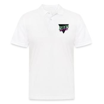 films amusants graphique anniversaire snowboard cadeau - Polo Homme - blanc - Devant - Kai (181cm)