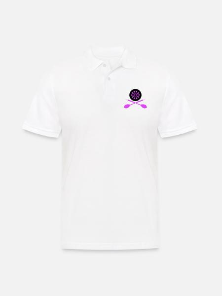 Dart Sport Logo - Men's Polo Shirt - white