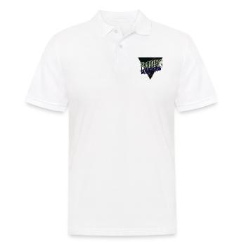 geek woman joke quote lgbt bans liberal - Männer Poloshirt - Weiß - Vorne - Kai (181cm)