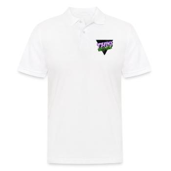 haustier bachhund geschenk geschenkidee pfote - Männer Poloshirt - Weiß - Vorne - Kai (181cm)