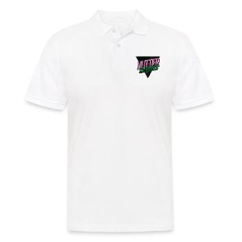 Idée cadeau Couples amoureux des dinosaures - Polo Homme - blanc - Devant - Kai (181cm)