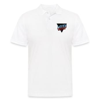 Arbre de Noël anniversaire Dork Dinosaur Lover - Polo Homme - blanc - Devant - Kai (181cm)