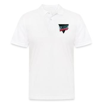 funny gym beard gang sayings jokes animal beard - Männer Poloshirt - Weiß - Vorne - Kai (181cm)