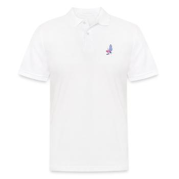 Nähen - Männer Poloshirt - Weiß - Vorne - Kai (181cm)