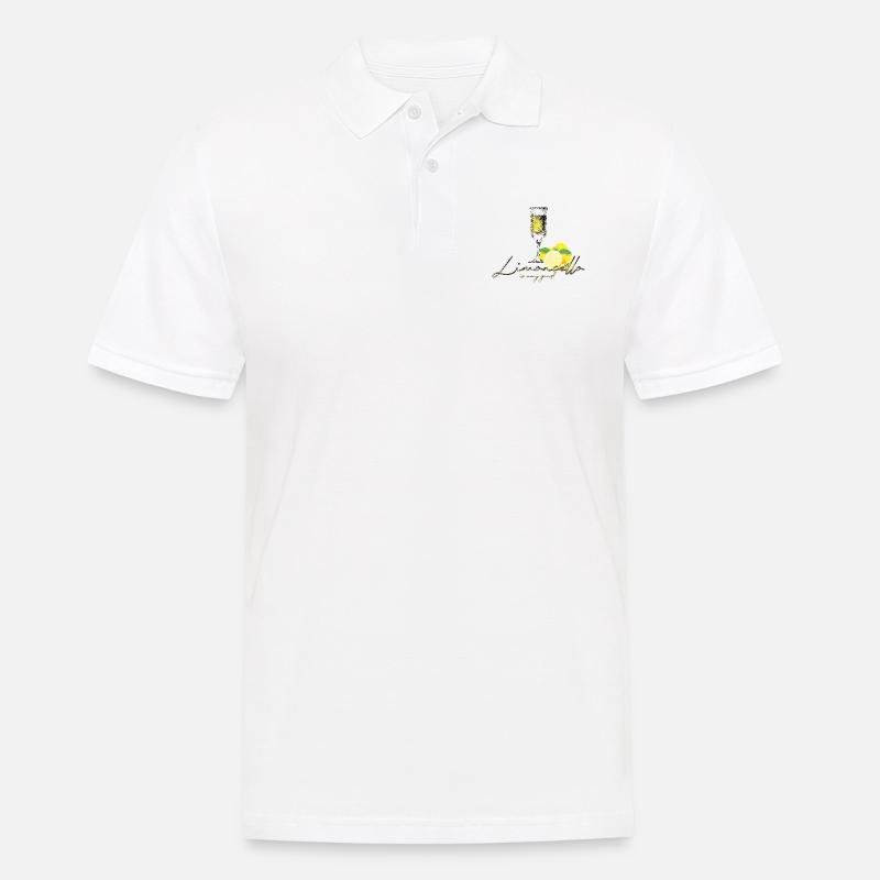 Limoncello (Limoncello) - Männer Poloshirt - Weiß