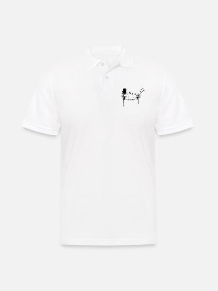 Electrocat - Men's Polo Shirt - white
