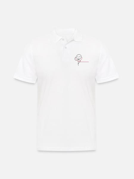 Ensemble pour toujours (scène 2 de 2) (Garçon) - Polo Homme - blanc