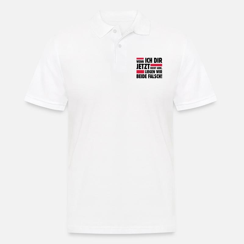 Intelligenz Nerd Sheldon witzig lustig Spruch - Männer Poloshirt - Weiß