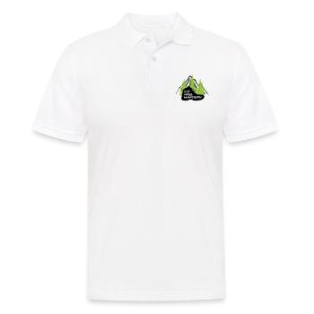 ICH MUSS WANDERN - Männer Poloshirt - Weiß - Vorne - Kai (181cm)