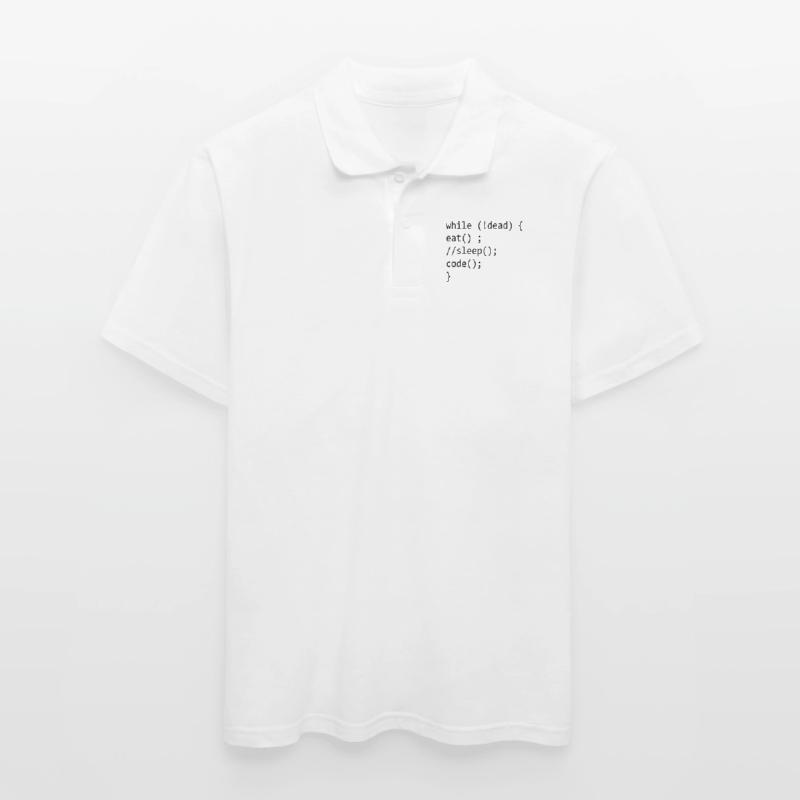 Code Admin Informatik Nerd Programming Männer Poloshirt