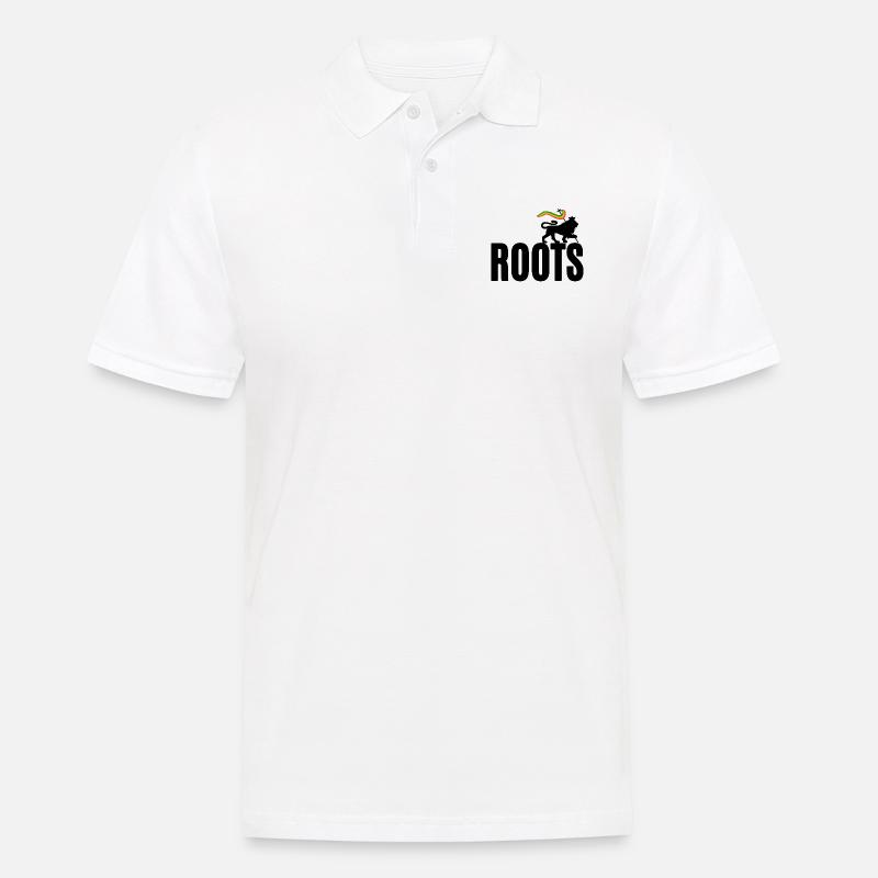 Radici Reggae - Polo da uomo - bianco