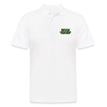 Kaufst du mir erst ein Eis - Männer Poloshirt - Weiß - Vorne - Kai (181cm)