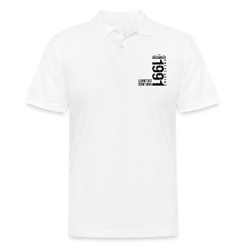 Anniversaire Décembre 1991 Décembre né en December - Polo Homme - blanc - Devant - Kai (181cm)
